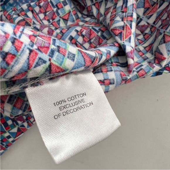 Men's Golf Shirt TaylorByrd Button down
Funky Wild Print XL Preppy College - Picture 3 of 4